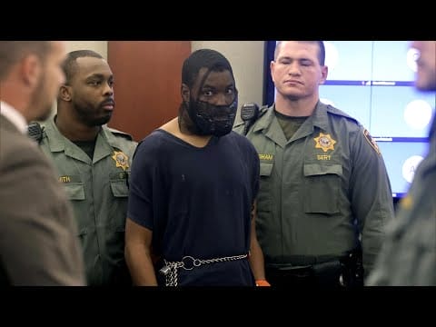 Comparece ante el Juez con Medidas de Seguridad el Agresor del Tribunal de Las Vegas 1