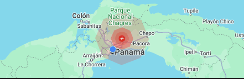 Alerta en Panamá: Se registra sismo de 4.1 grados en la capital 1