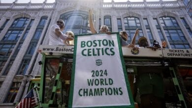 Boston celebra en las calles el título 18 de los Celtics 5